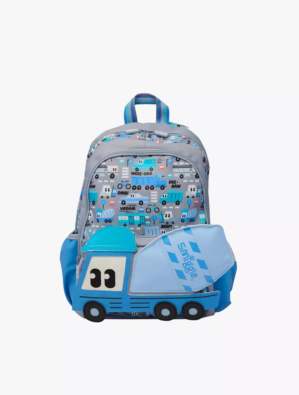 Smiggle Bag Backpack Junior Character Ready - IGL456974GRY