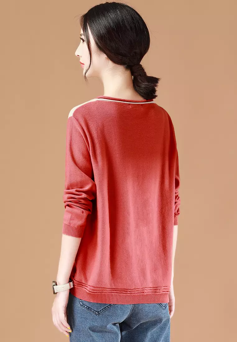 Buy A IN GIRLS Cute Round Neck Print Sweater 2024 Online ZALORA