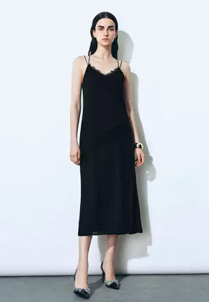 staud black dress STAUD Tillie Dress | Black | Size XS/S