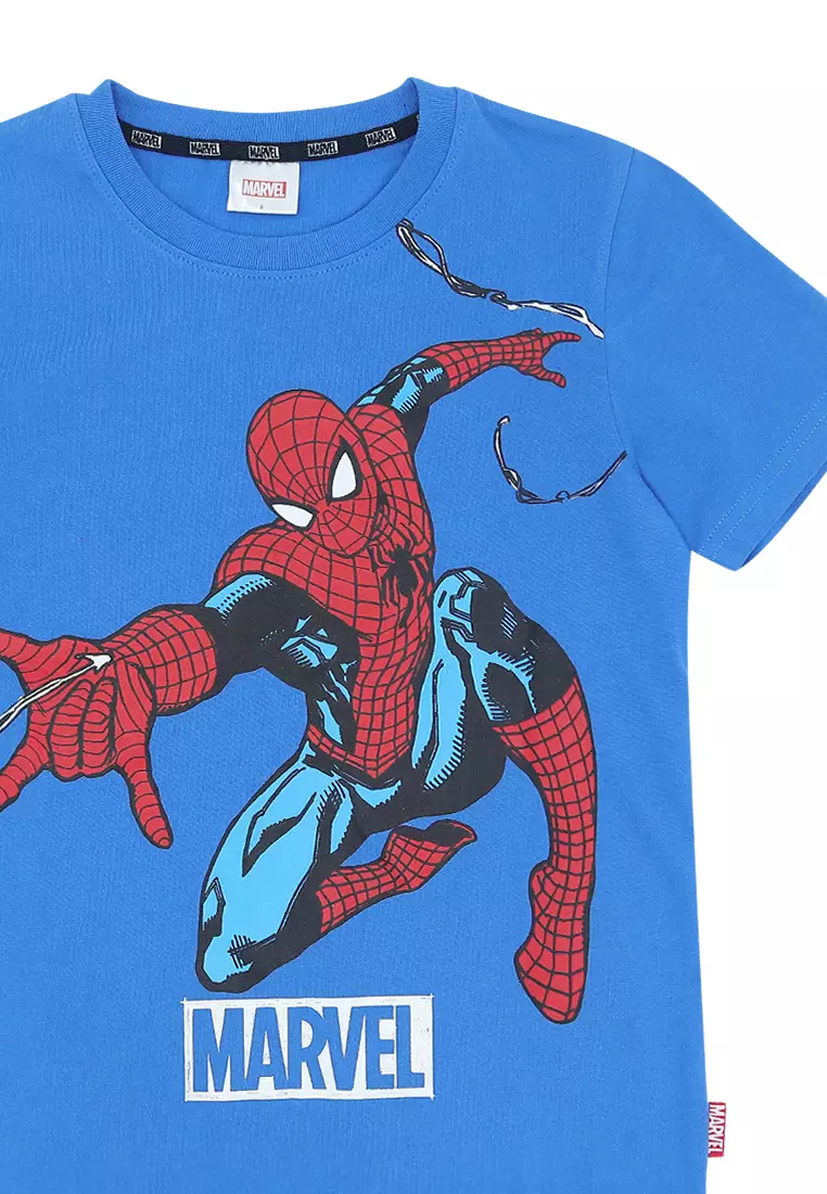 Boys Licensed Graphic T-Shirt Spidey Swing Pose