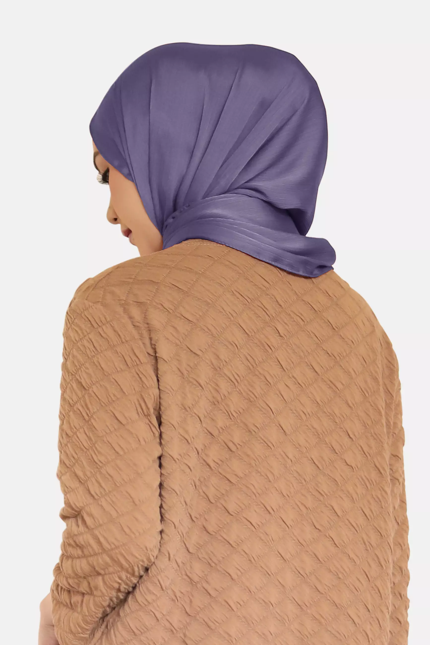 Cravima Silky Shawl | Hijab Pashmina - Mist Lavender