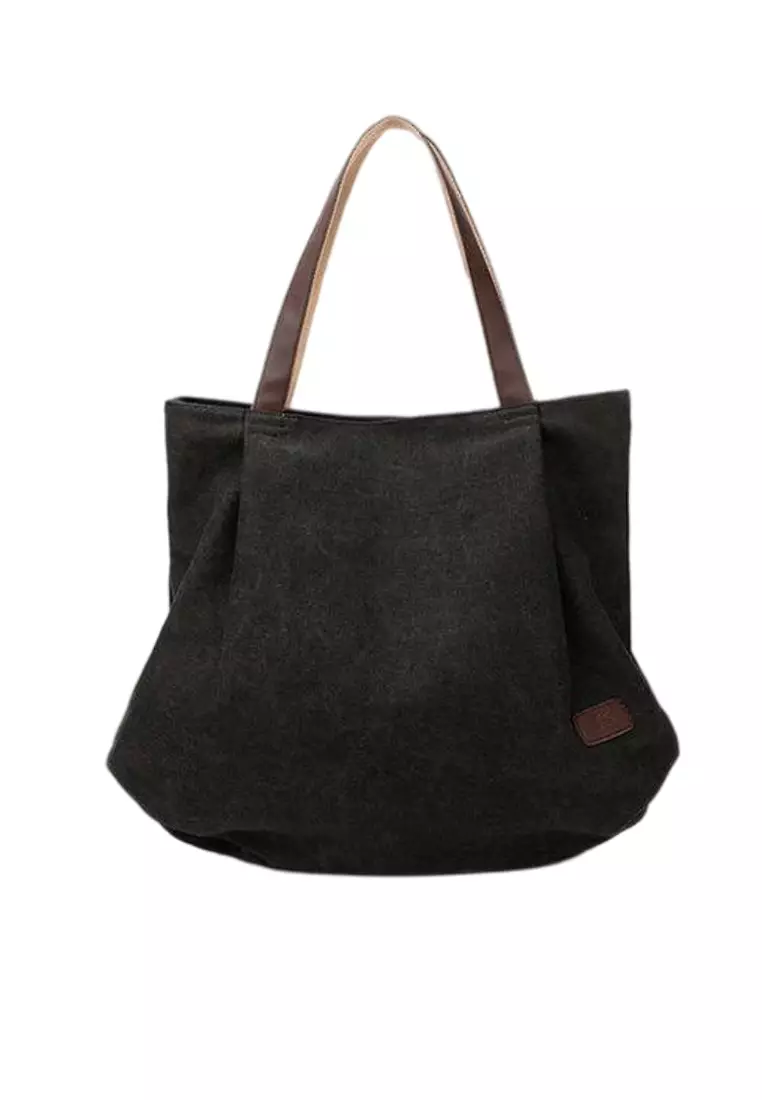 black canvas bag