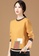 A-IN GIRLS yellow Casual Round Neck Sweater 9DE0DAA6BD0B2AGS_3