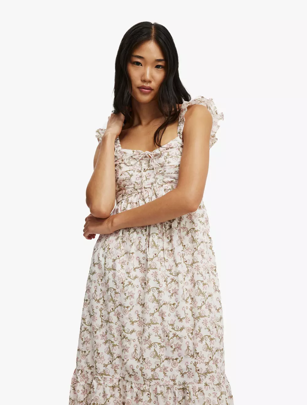 Cotton On - DRESSES - Millie Maxi Dress - OLIVIA FLORAL