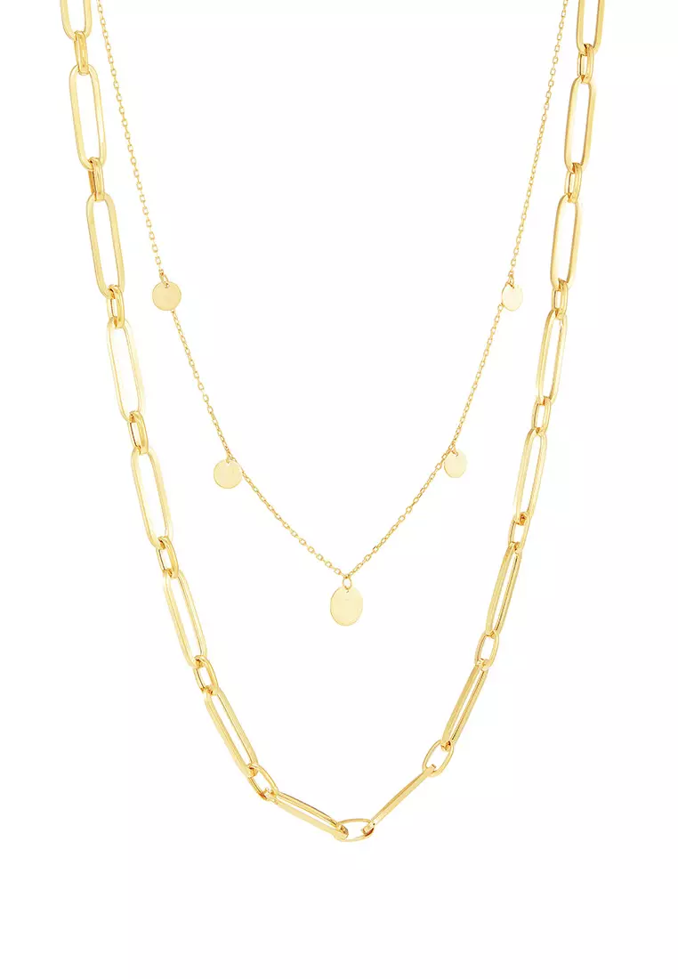 HABIB Oro Italia 916 Yellow Gold Necklace GC28521022