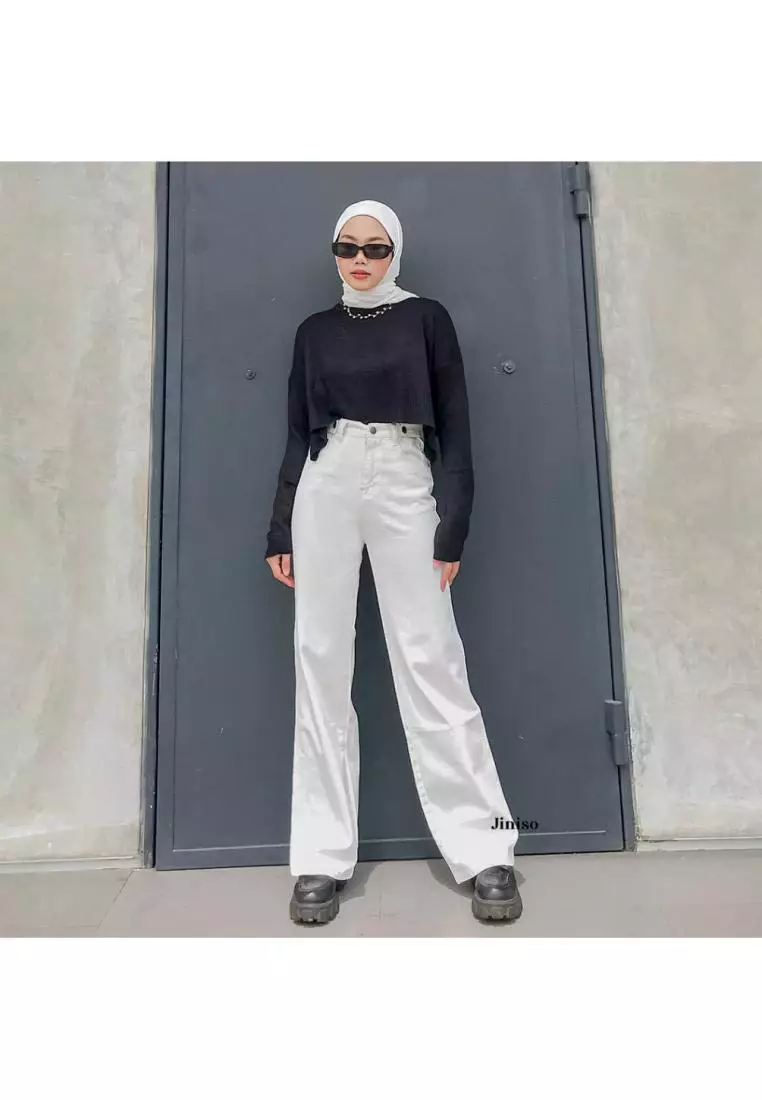 Highwaist Adjustable Baggy Jeans 442 UNDER AGE