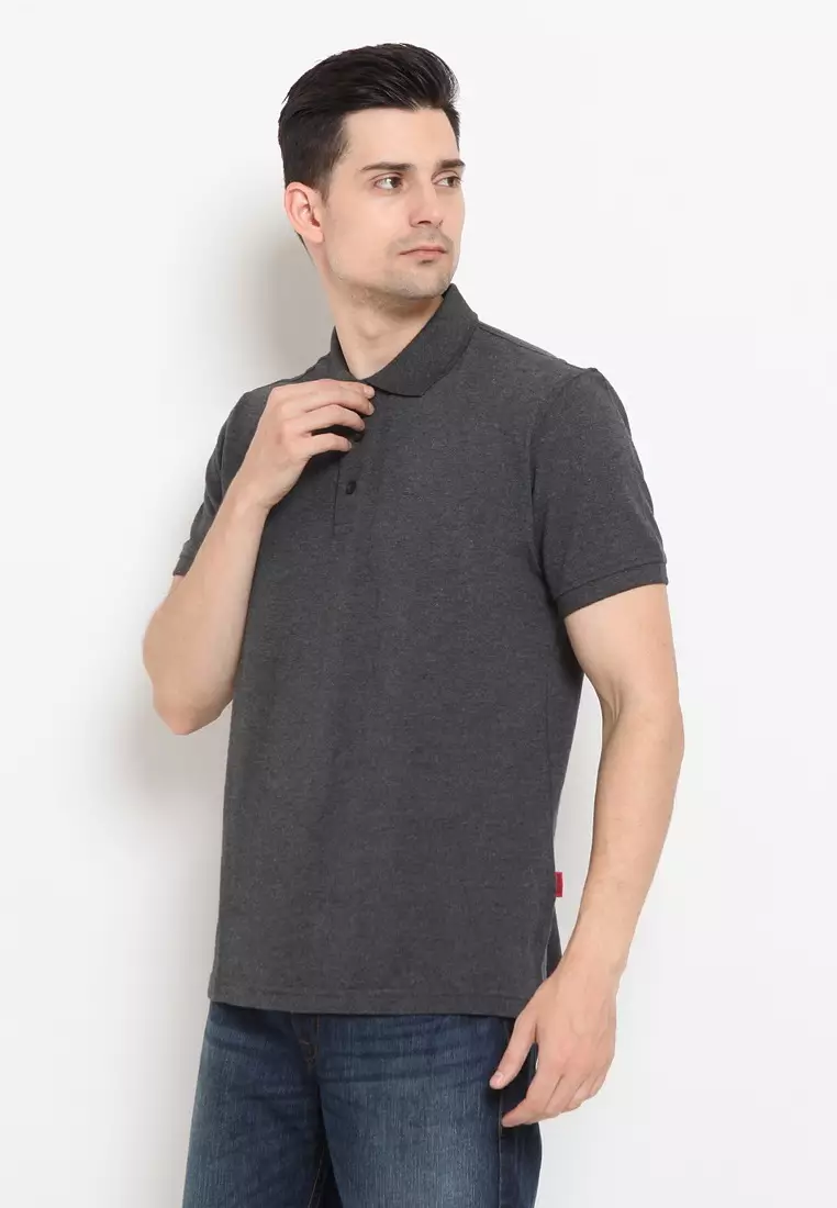 POLICE Polo Shirt Krah Polos Pria 207200171