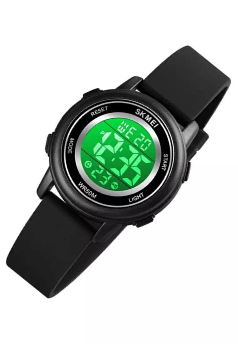 Jam Tangan Digital Anak Waterproof Many Function Strap Tali Material PVC BY15 ORIGINAL