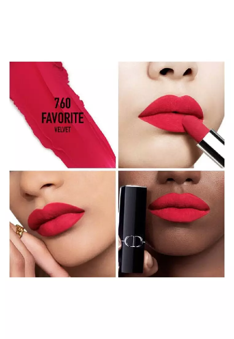 ROUGE DIOR LIPSTICK #760 FAVORITE VELVET