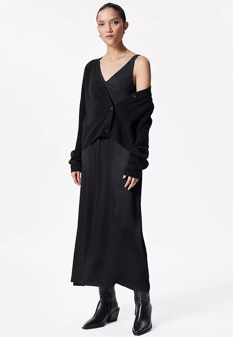 & Other Stories Sleeveless Midi Dress