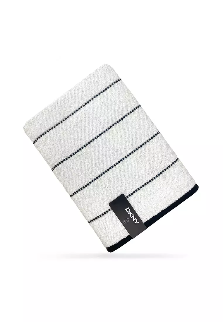 DKNY White Towels