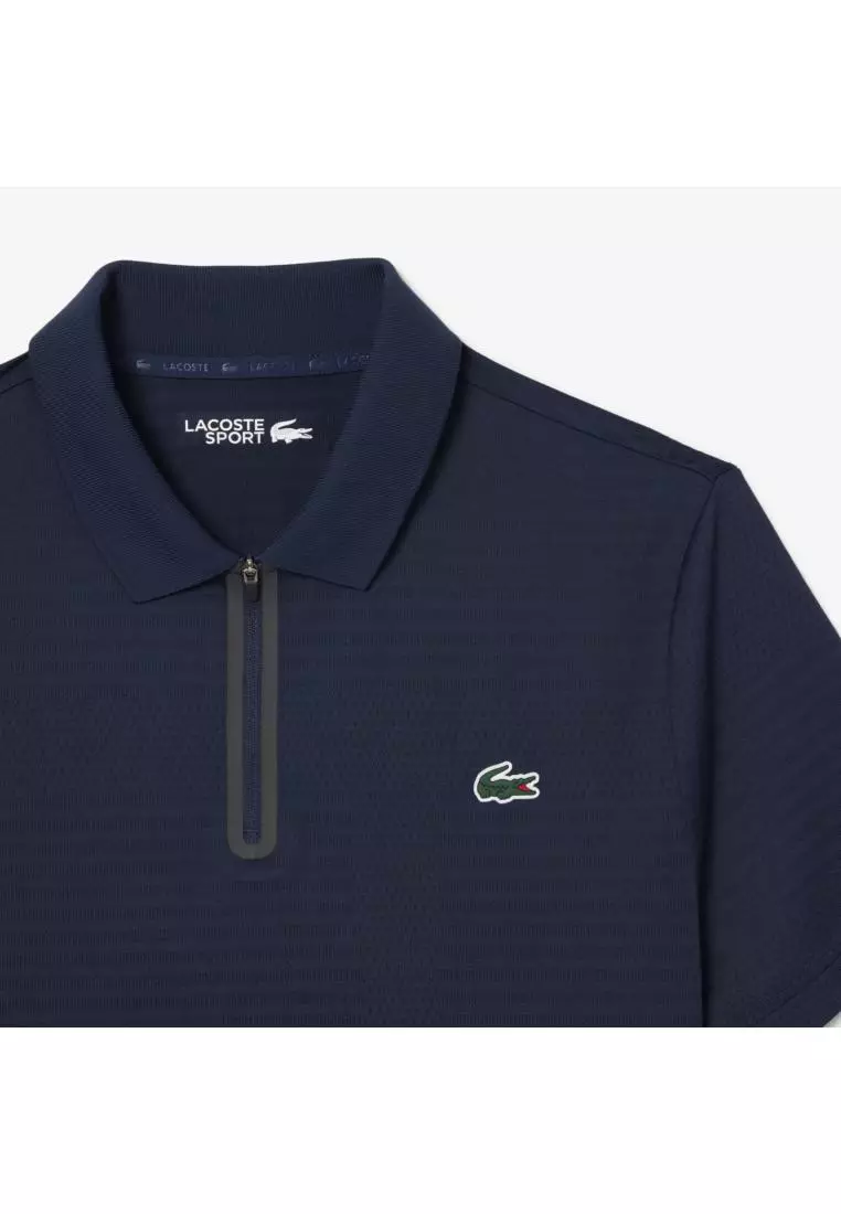 Ultra Dry Stretch Jacquard Tennis Polo Shirt