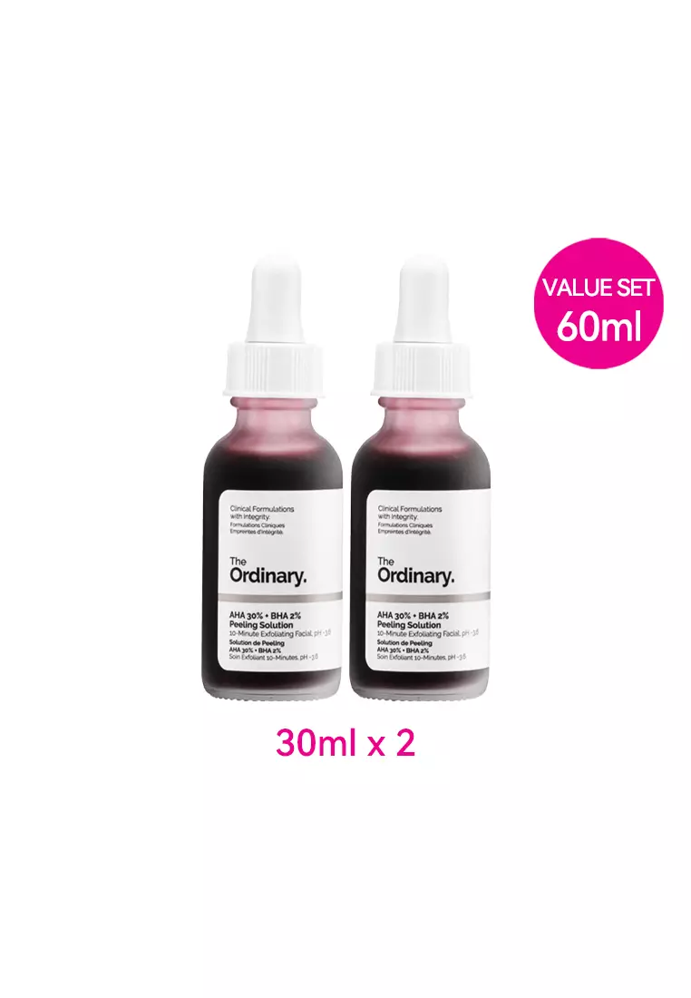 The Ordinary AHA 30% + BHA 2% Peeling Solution 30ml x 2