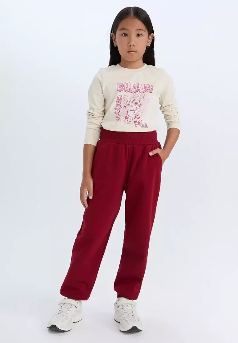 Basic Plain Jogger Sweatpants