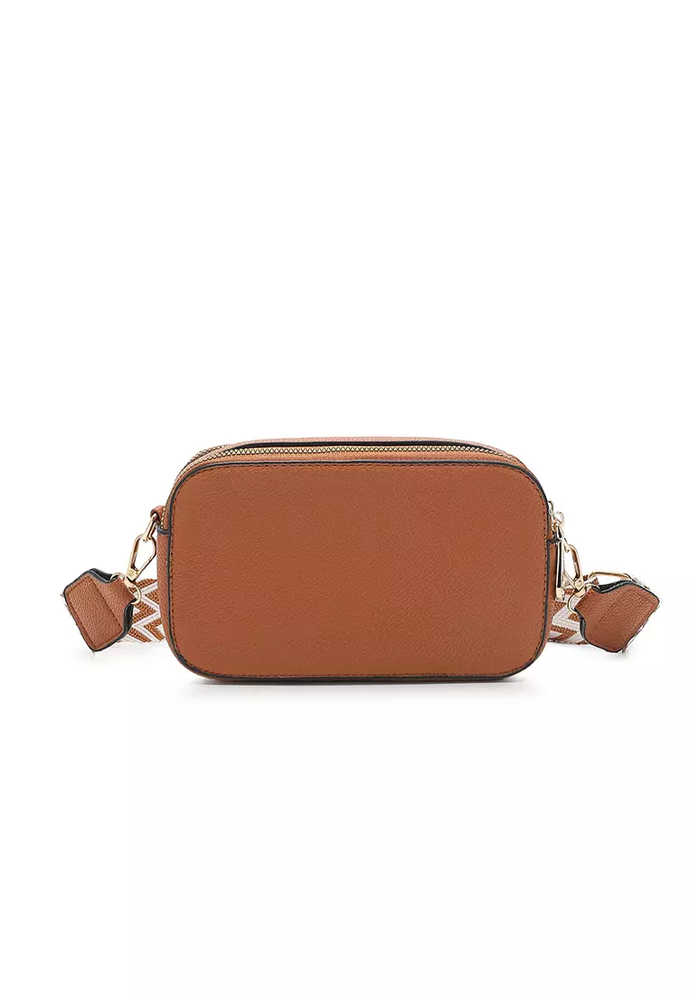 Women's Sling Bag / Crossbody Bag - Brown