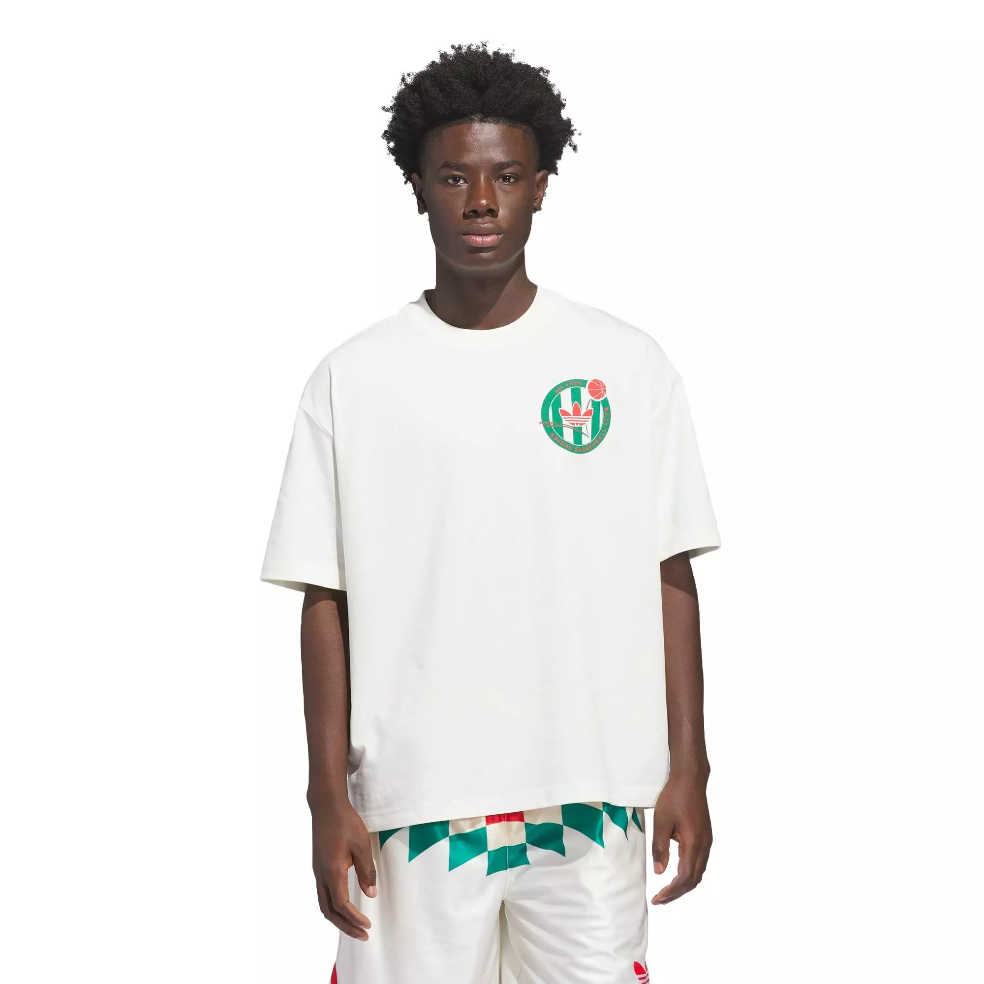 Basketball Originals Basketball Crest Tee Unisex White KD3614