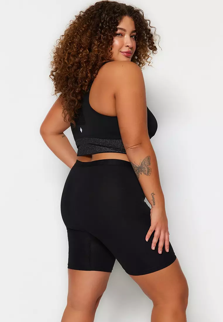 Plus Size Biker Shorts