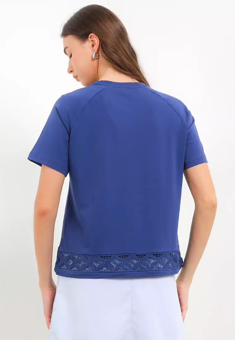 Tiera Crochet Hem Top