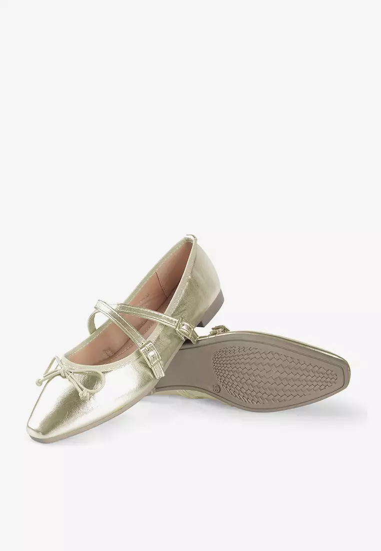 Sepatu Flat Shoes Wanita Mary Jane L.Anya