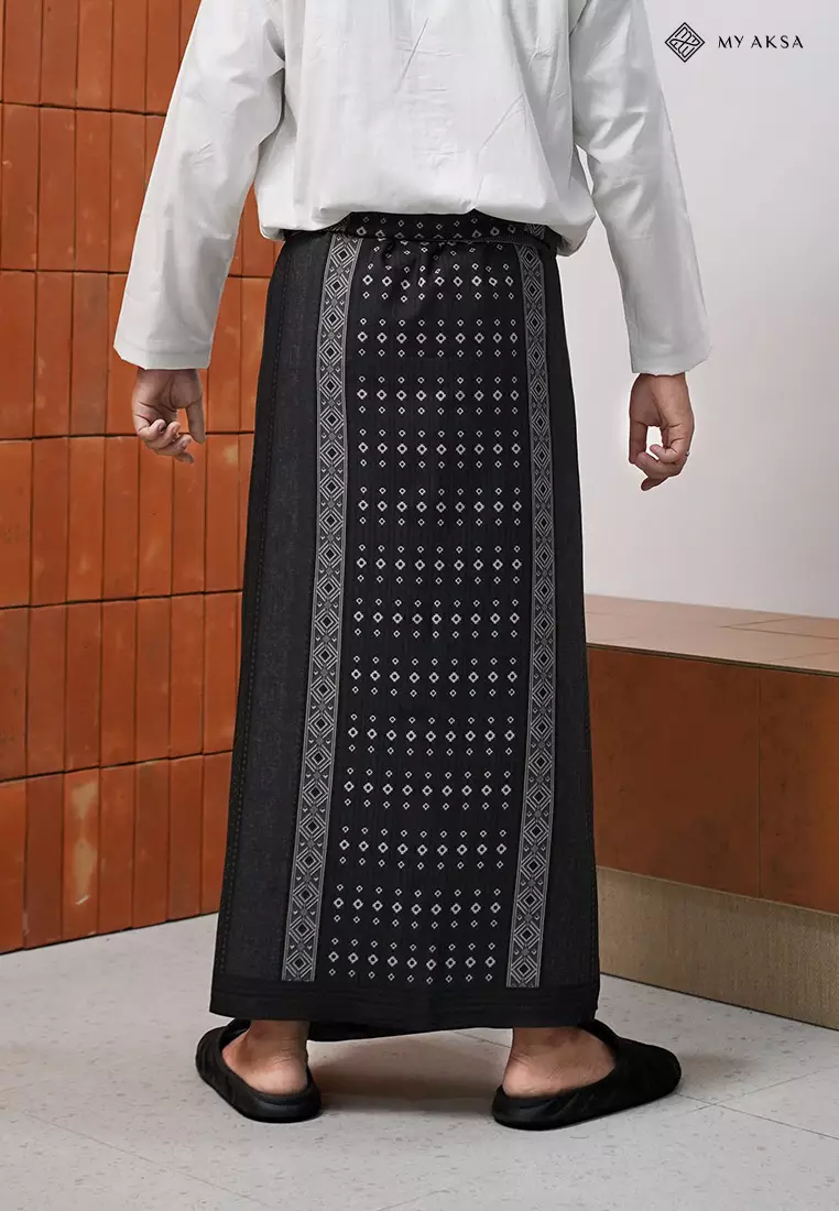 My Aksa Batik Sarung Al Ghani Black