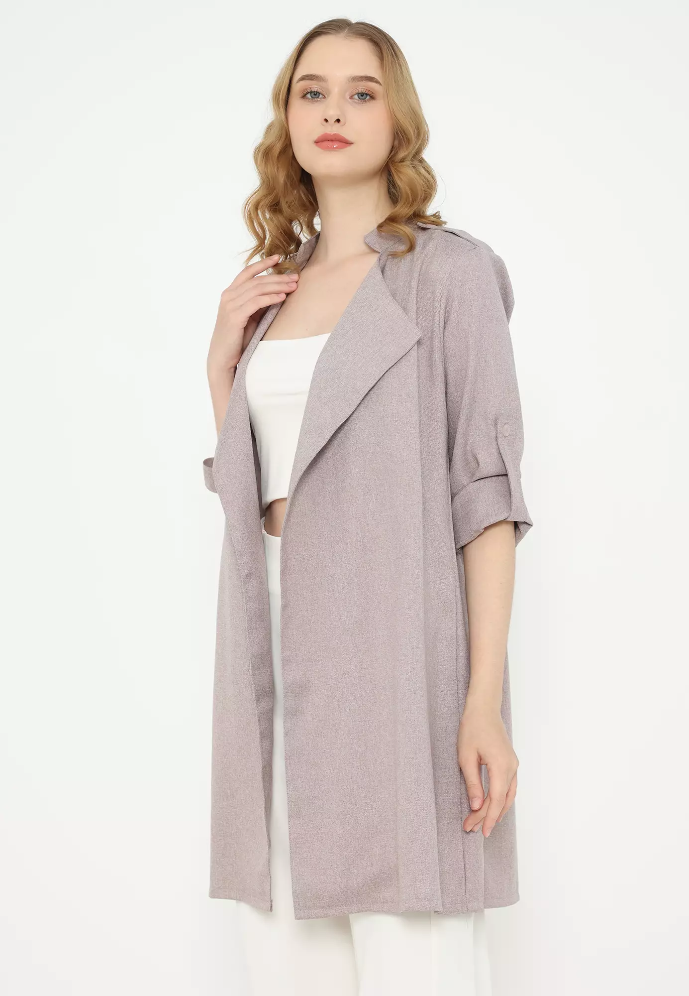 Casual Long Blazer