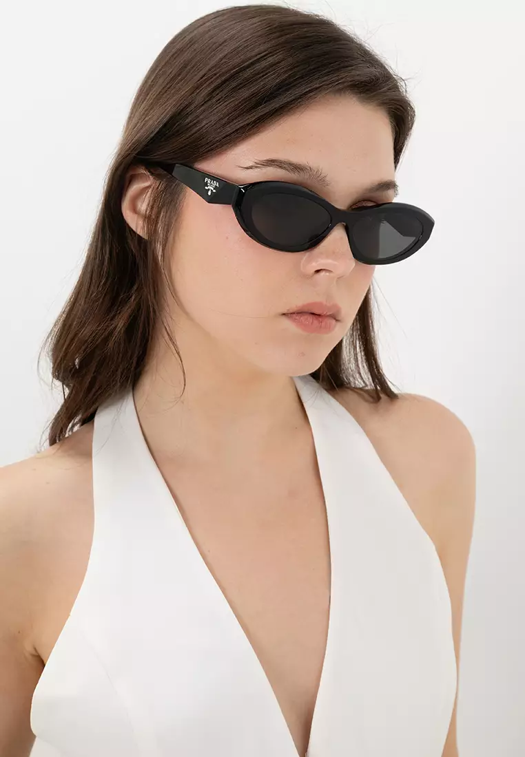 Prada Oval Symbole Sunglasses 2026 | Buy Prada Online | ZALORA
