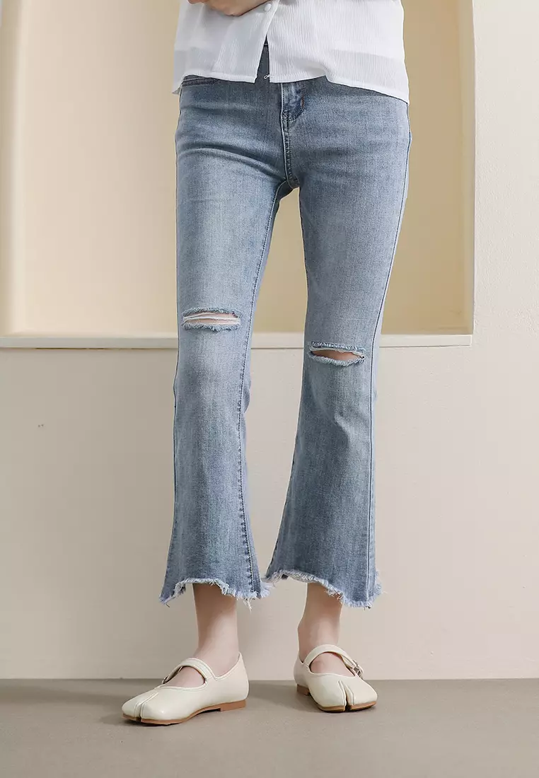 Split Toe Mary Jane Shoes WW202-1