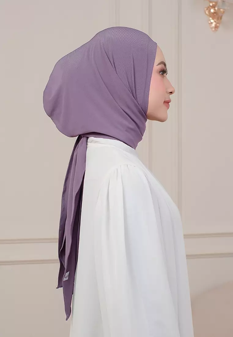 HIJAB INSTAN QIARA - PASTEL PURPLE