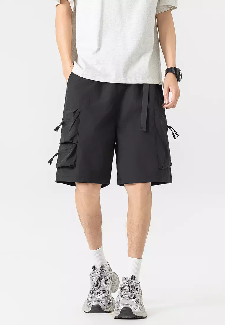 Buy Twenty Eight Shoes Multi-Pocket Functional Cargo Shorts GJL