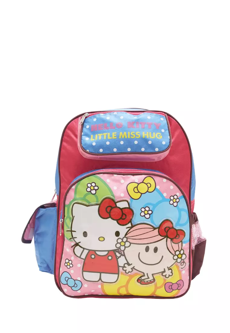 Backpack Large Hello Kitty and Little Miss Hug Pink