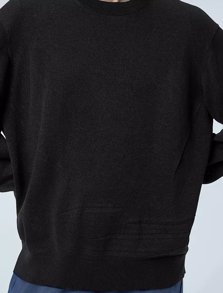   Long Sleeve Pullover Knit Sweater