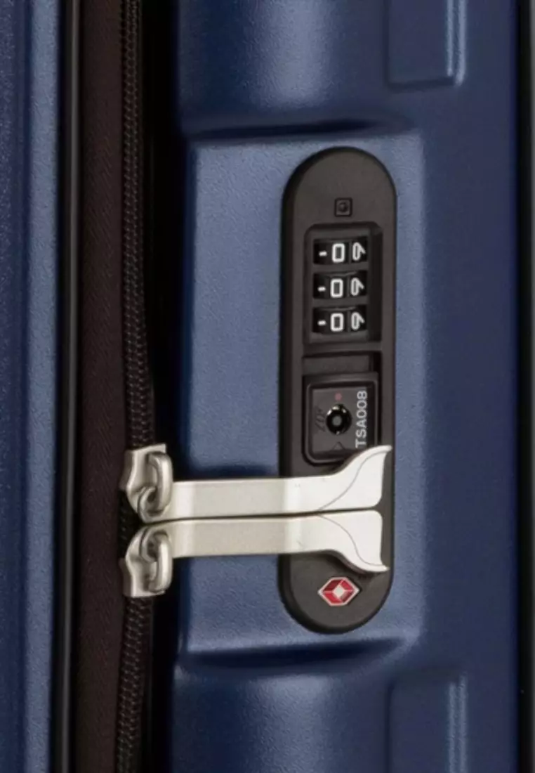 LEGEND WALKER BLUE WHALE S-SIZE HARD CASE PC-ABS LUGGAGE +TSA - 725525-48-CGD
