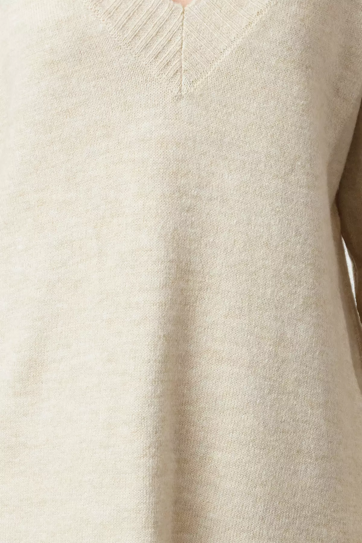 V-Neck Knit Dress