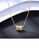 Glamorousky white 925 Sterling Silver Plated Gold Fashion Simple Geometric Square Pendant with Cubic Zirconia and Necklace 214D3AC291C1AAGS_3
