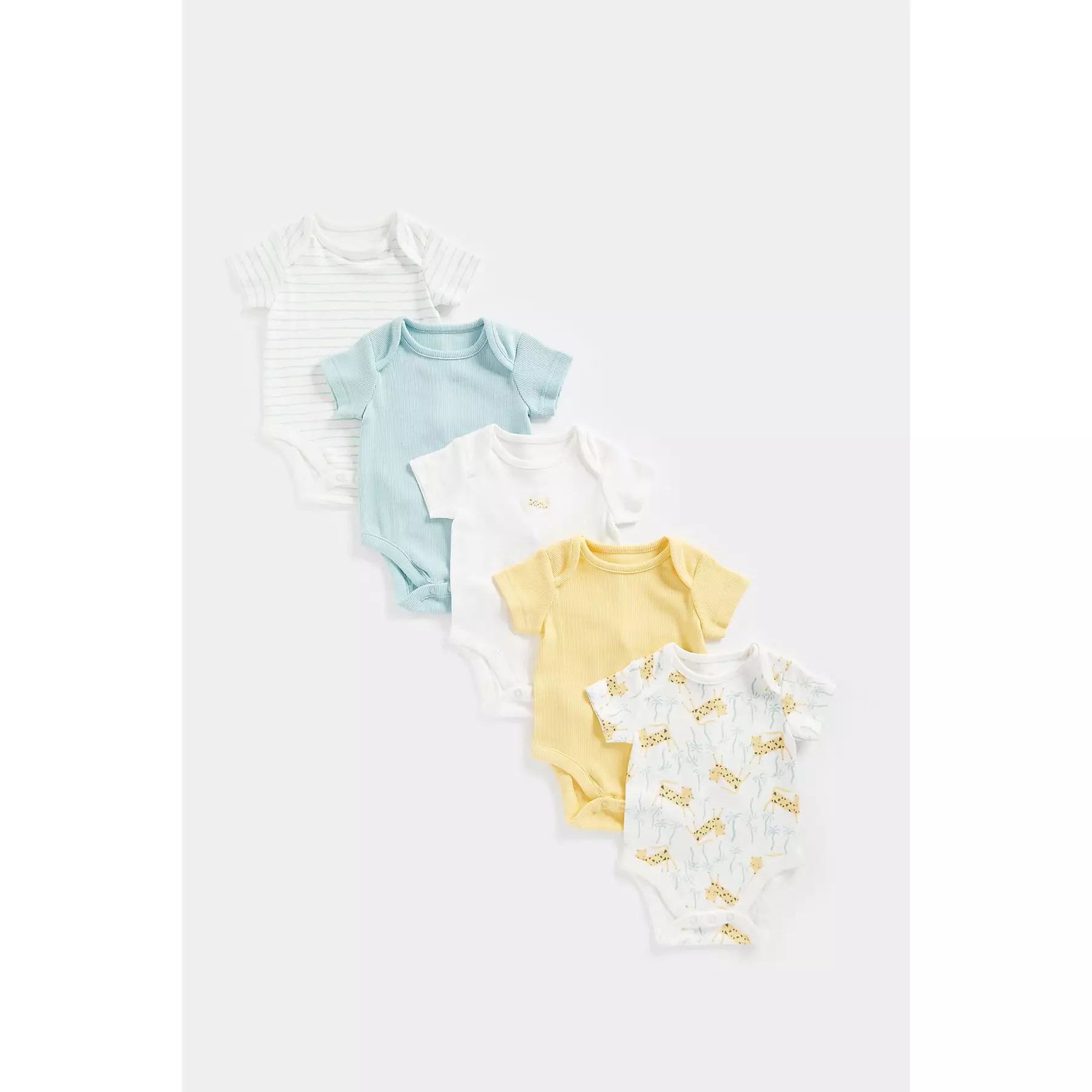 Mothercare 2 Pack Cherry Short-Sleeved Bodysuits