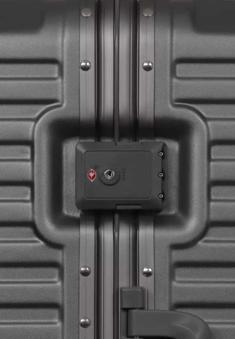 381 Clamp Type Hard Case Luggage- Medium (23.25 inches)