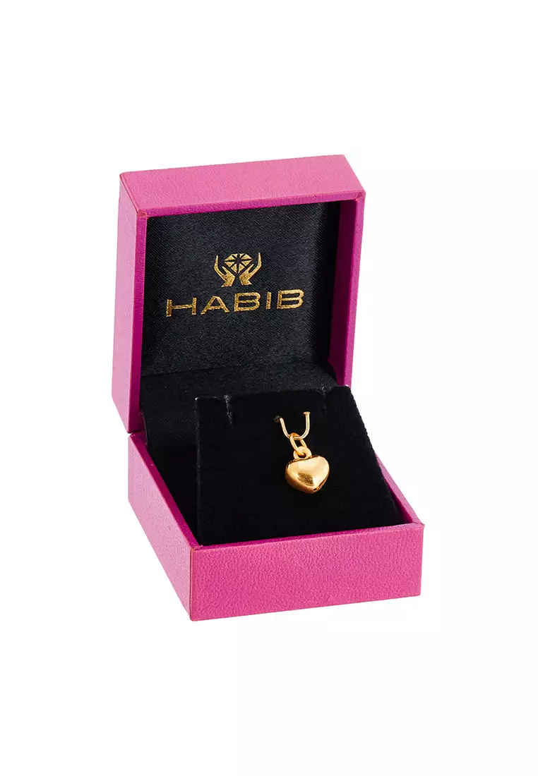 HABIB 999/24K Yellow Gold Pendant WWGP950524