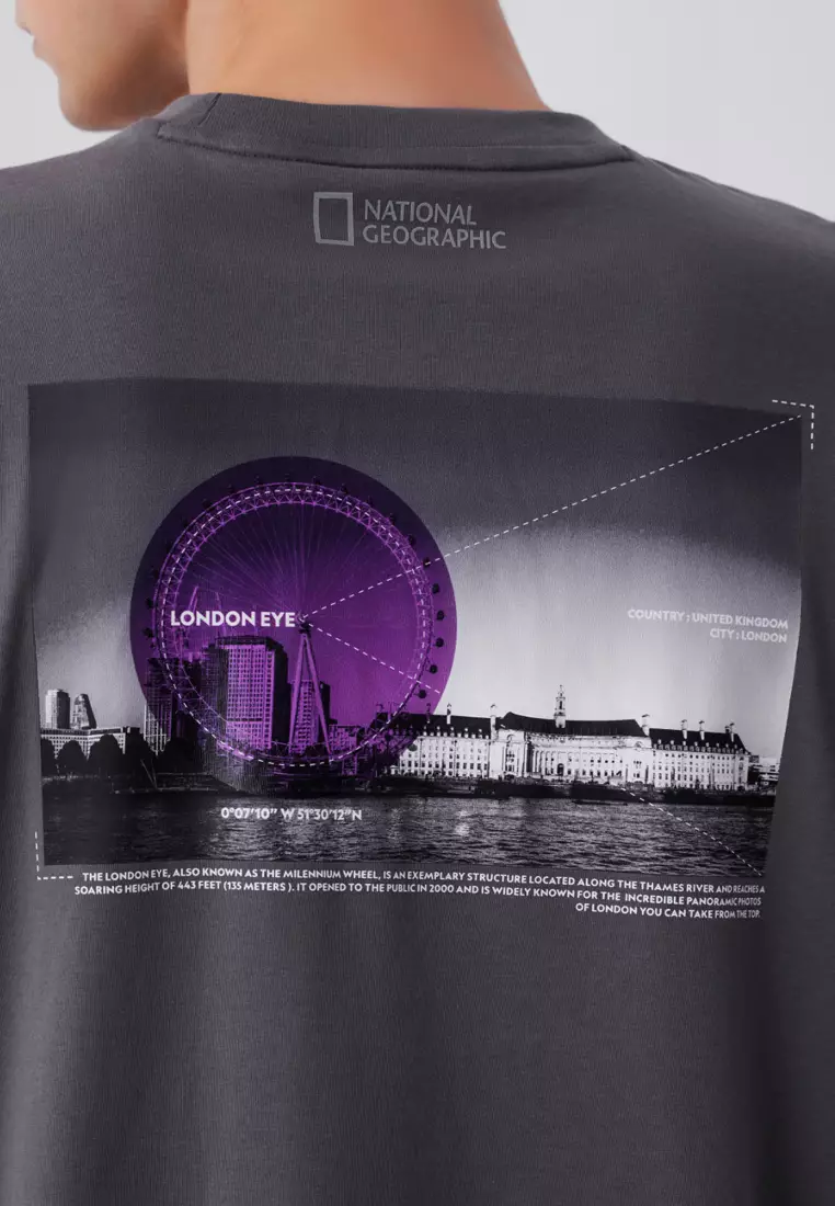 Unisex URBAN CITY Graphic Short Sleeve Tee 2