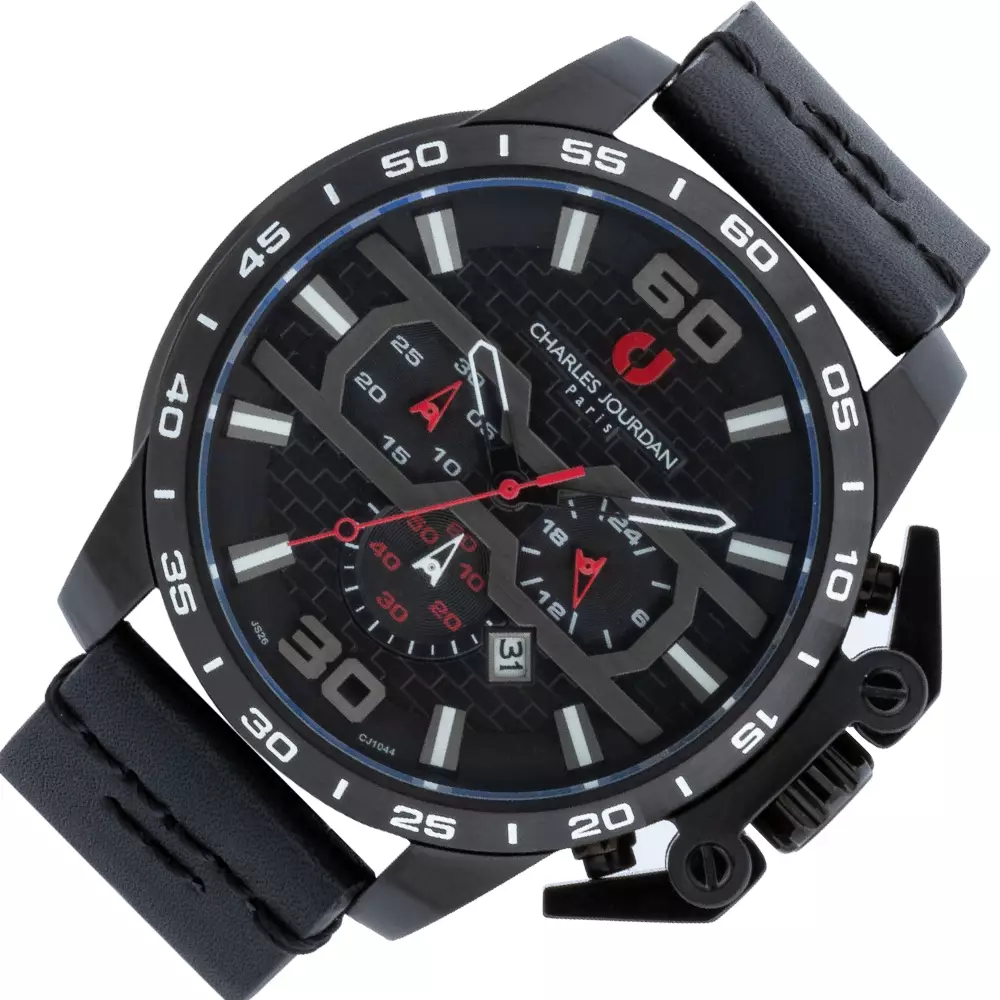 Jam Tangan Charles Jourdan  Jam Tangan Pria CJ1044-1735C Original