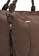 NUVEAU brown Premium Oxford Nylon Tote Bag Set of 2 391B4ACFA9CE5AGS_4