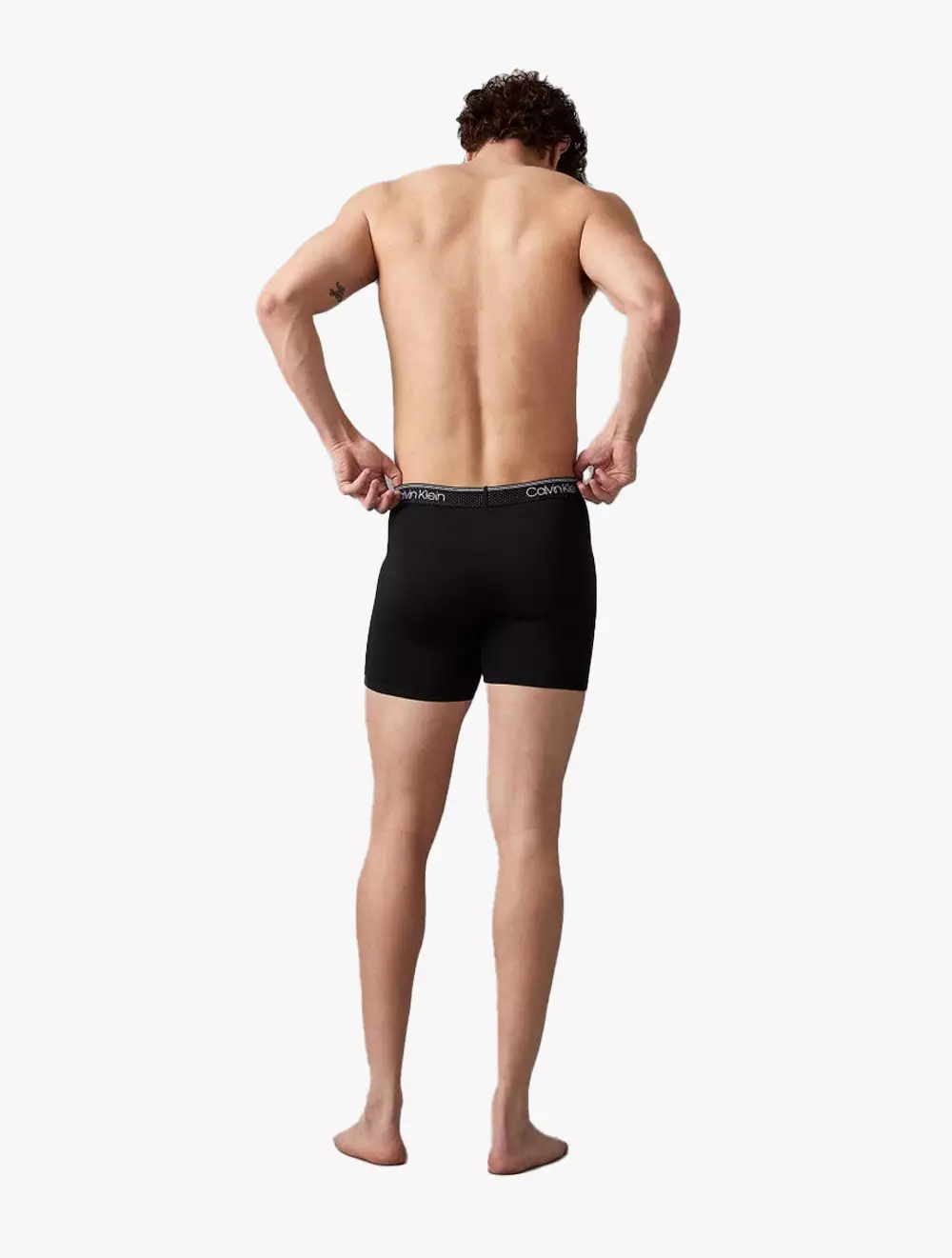 CALVIN KLEIN UNDERWEAR - BOXER BRIEFS - MICRO STRETCH COOLING - Black - black
