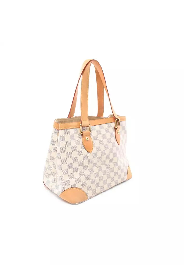 Shop for Louis Vuitton Damier Azur Canvas Leather Hampstead PM Bag -  Shipped from USA