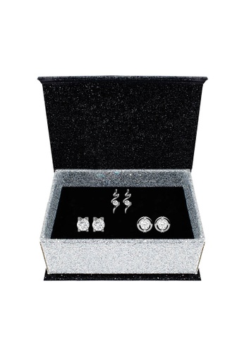 Her Jewellery Pris Earrings Set -  Made with premium grade crystals from Austria HE210AC59RNWSG_1