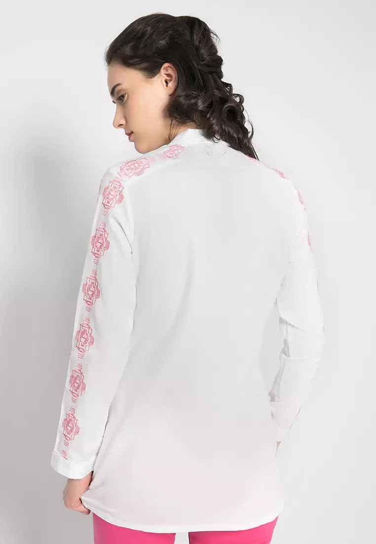 LGS - Baju Tunik Wanita - Lengan Panjang - Motif Bordir - LLSH.385.S1029.P334.7C-L/S