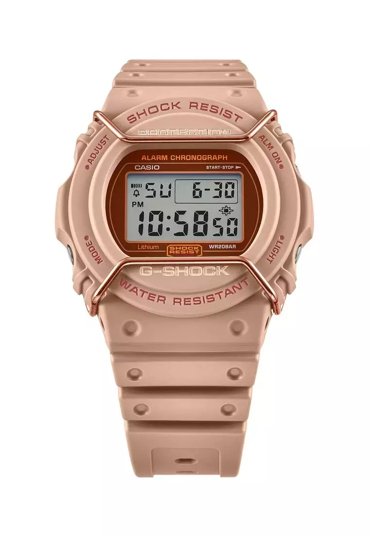 Casio G Shock DW 5700PT 5 Tone On Tone Series Digital Resin Case Strap Watch DW5700PT DW5700PT 5 DW 5700PT 5DR