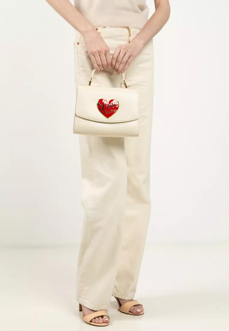 Love Heart Top-Handle Bag (nt)