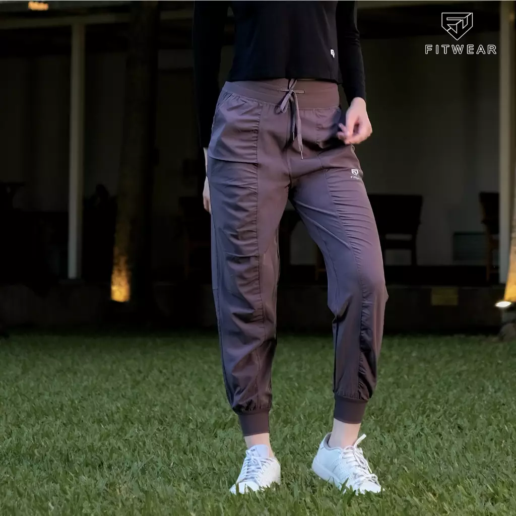 FITWEAR - Jogger Olahraga Wanita PETRA TRACK - OLD PURPLE