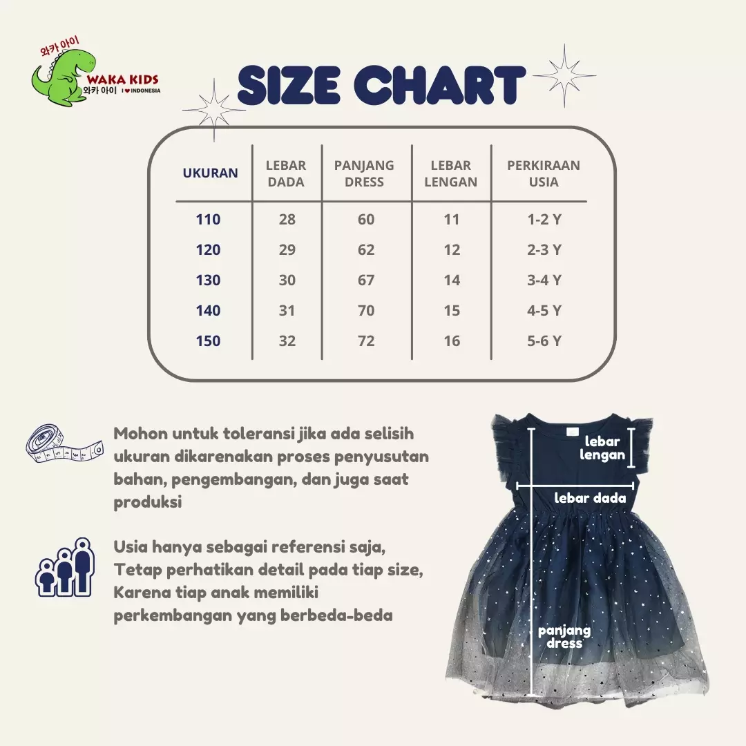 Wakakids Dress Anak Perempuan Baju Putri Gaun Sequin Tutu Gradasi 4492 Venrz Merah