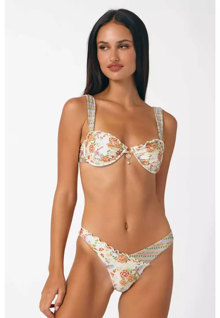 Harper Ruffled Underwire Top / Sanctuary