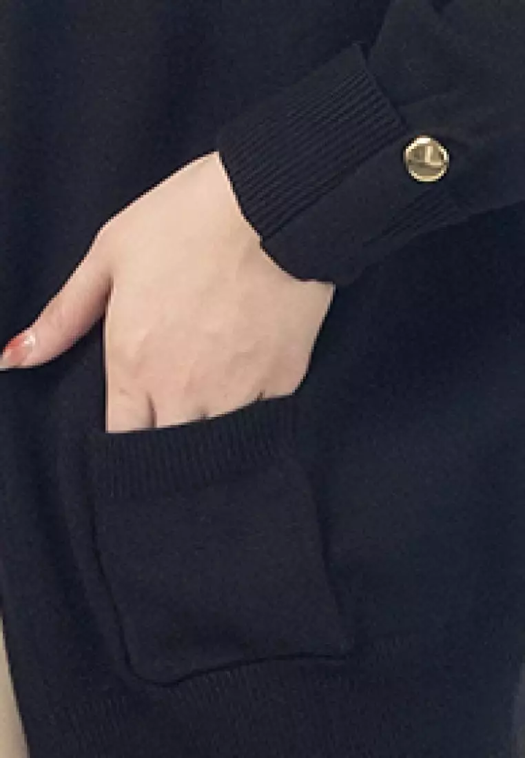 Mirabelle Knit Cardigan in Black